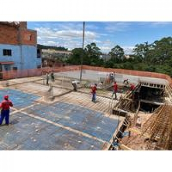 Concreto para laje em Água Branca